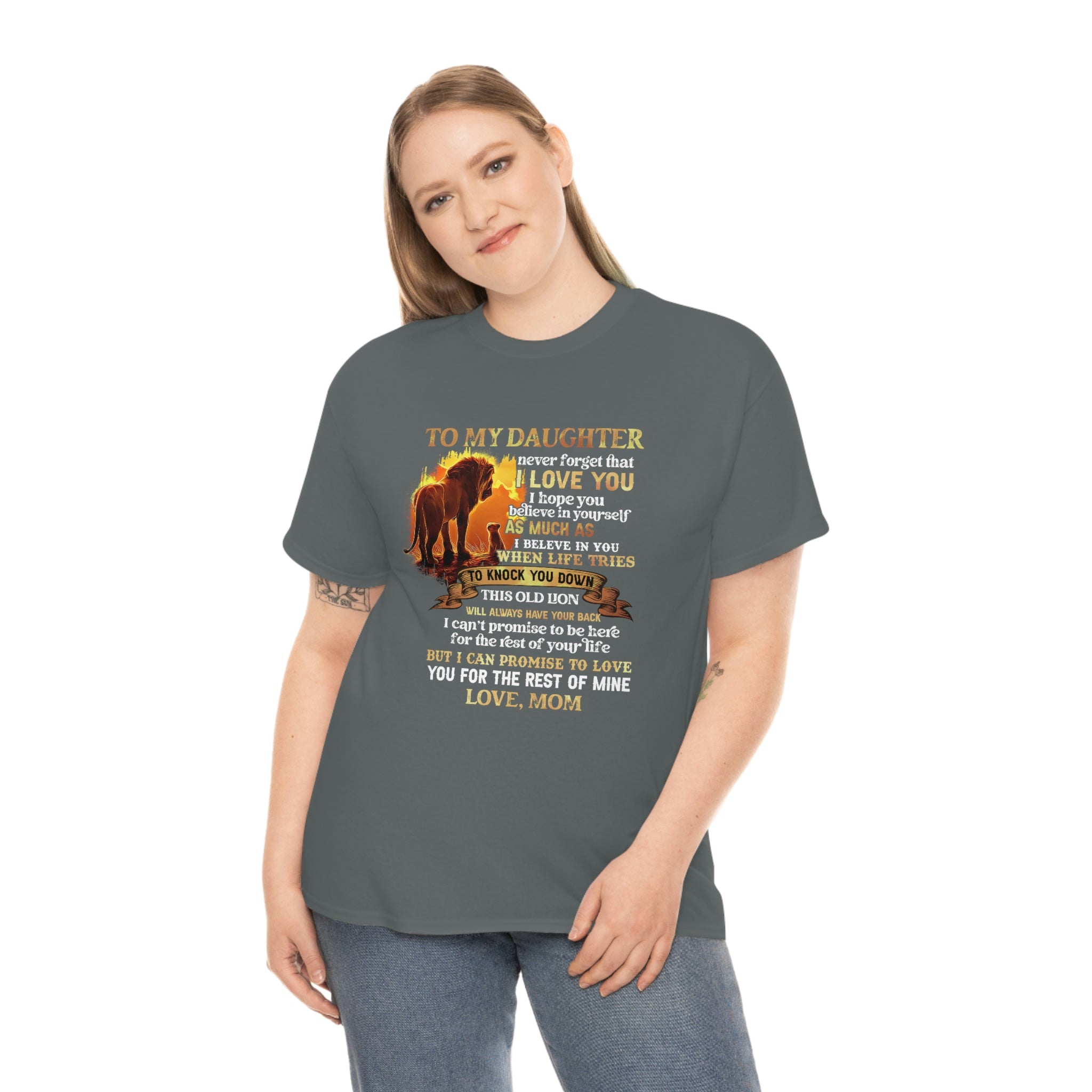 My Daughter Heavy Cotton Tee