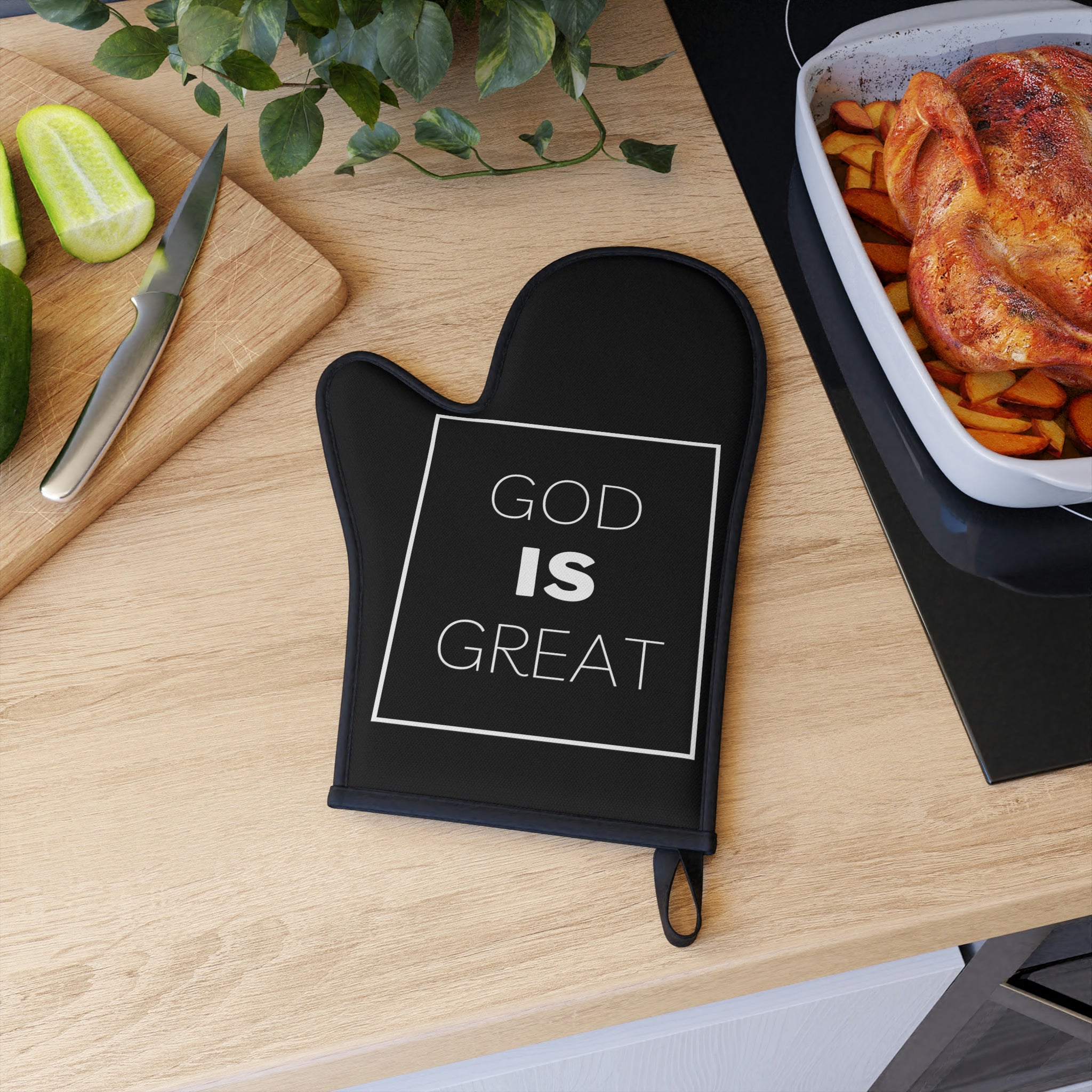 God is Great Oven Glove