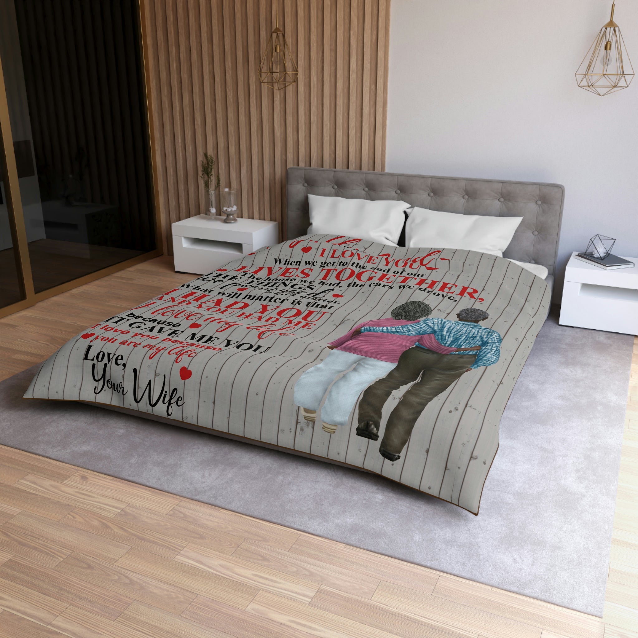Your Husband Will Love This Microfiber Duvet Cover Blanket