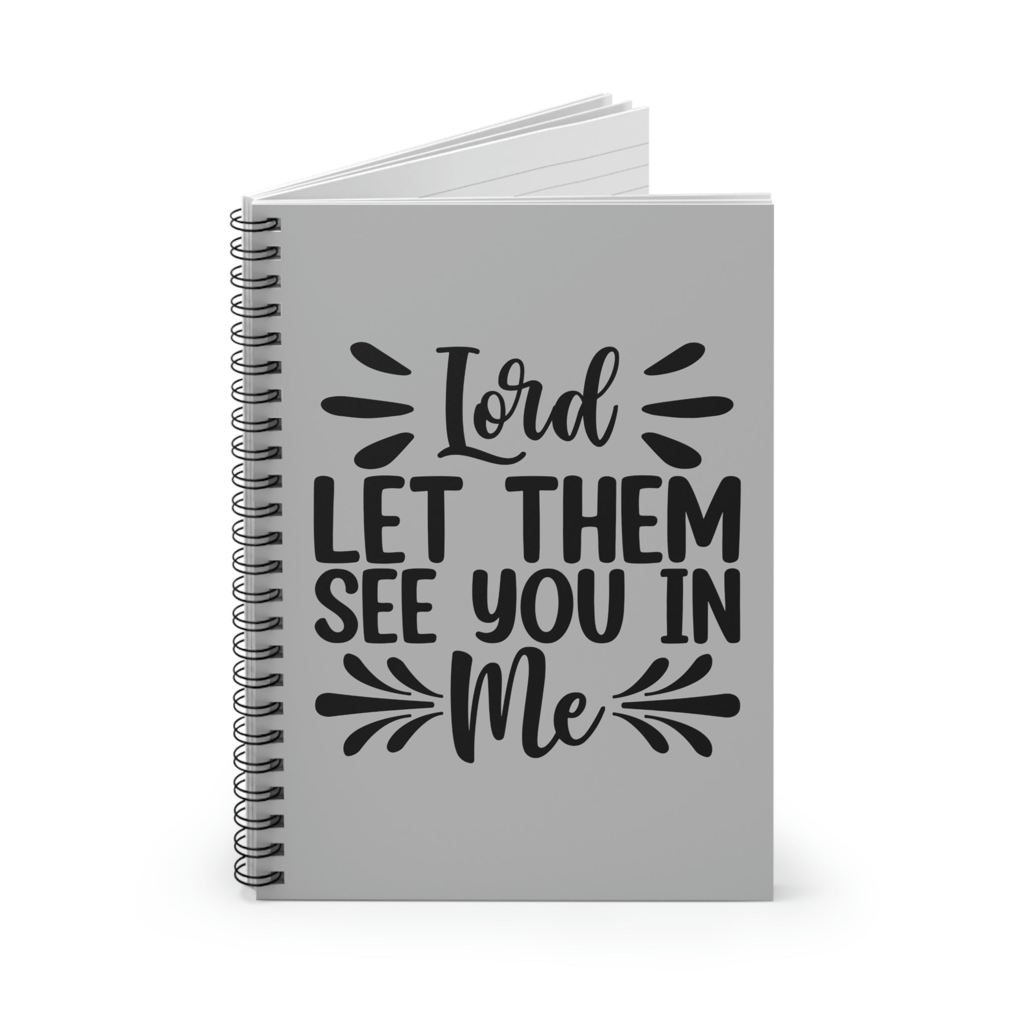 Lord Let Them See You Spiral Notebook - Ruled Line