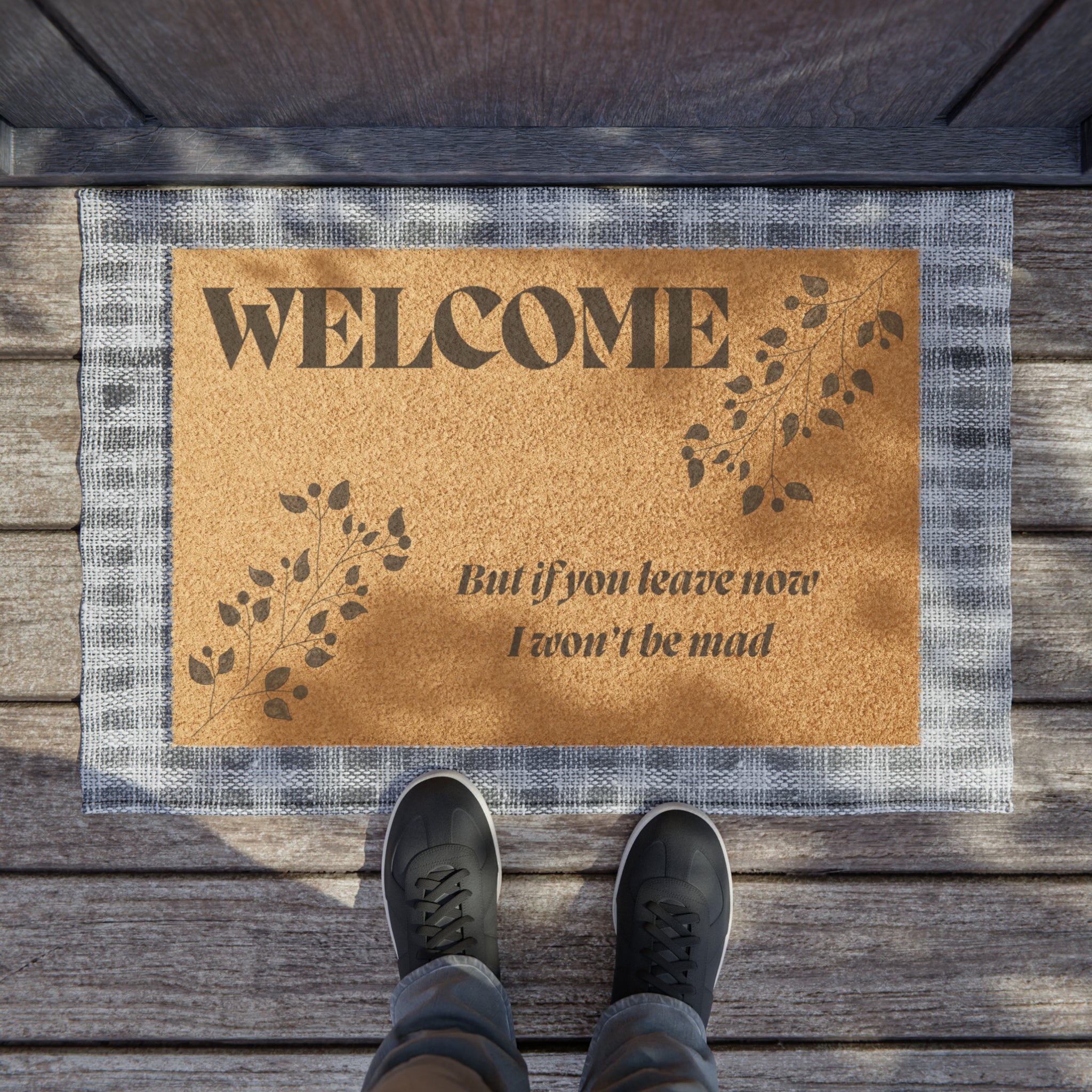 Welcoming Guests Doormat