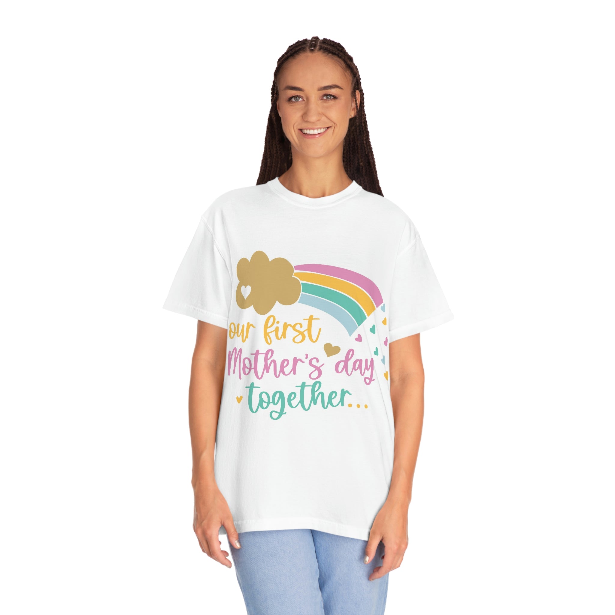 First Mothers Day Unisex Garment-Dyed T-shirt