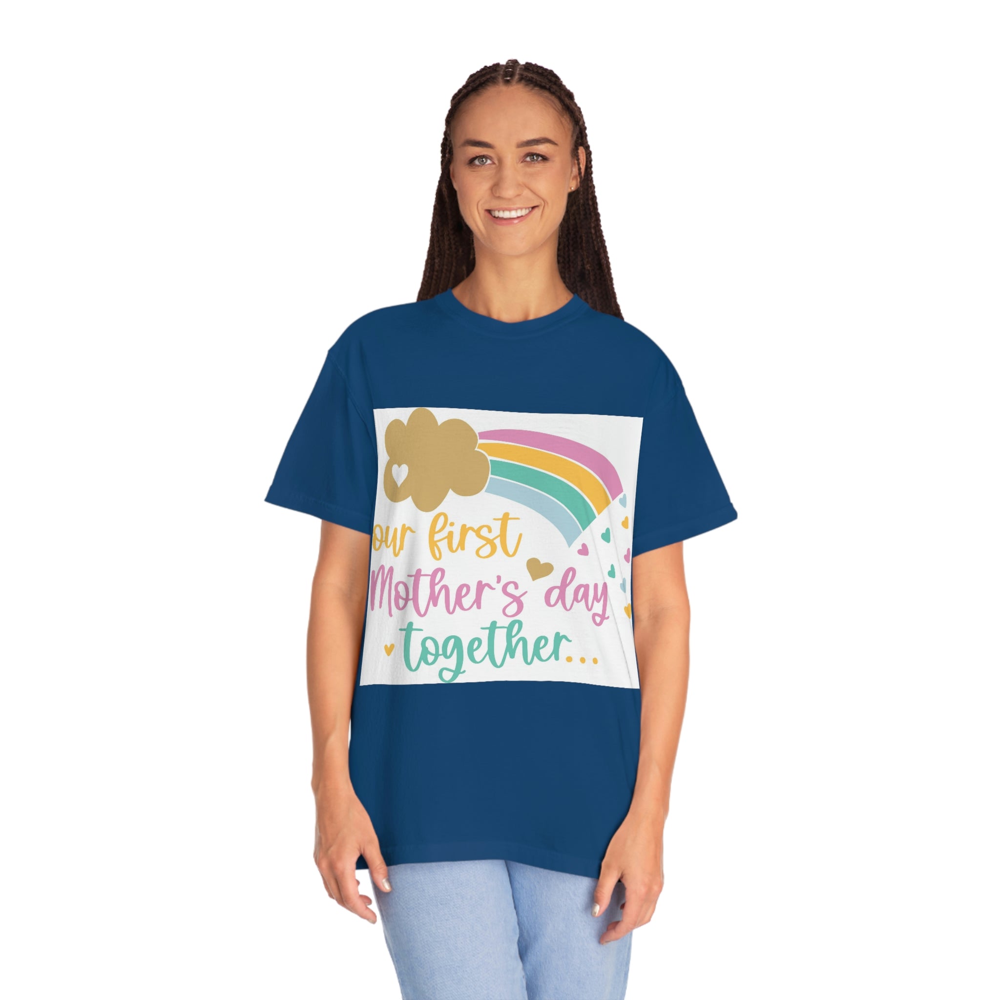 First Mothers Day Unisex Garment-Dyed T-shirt