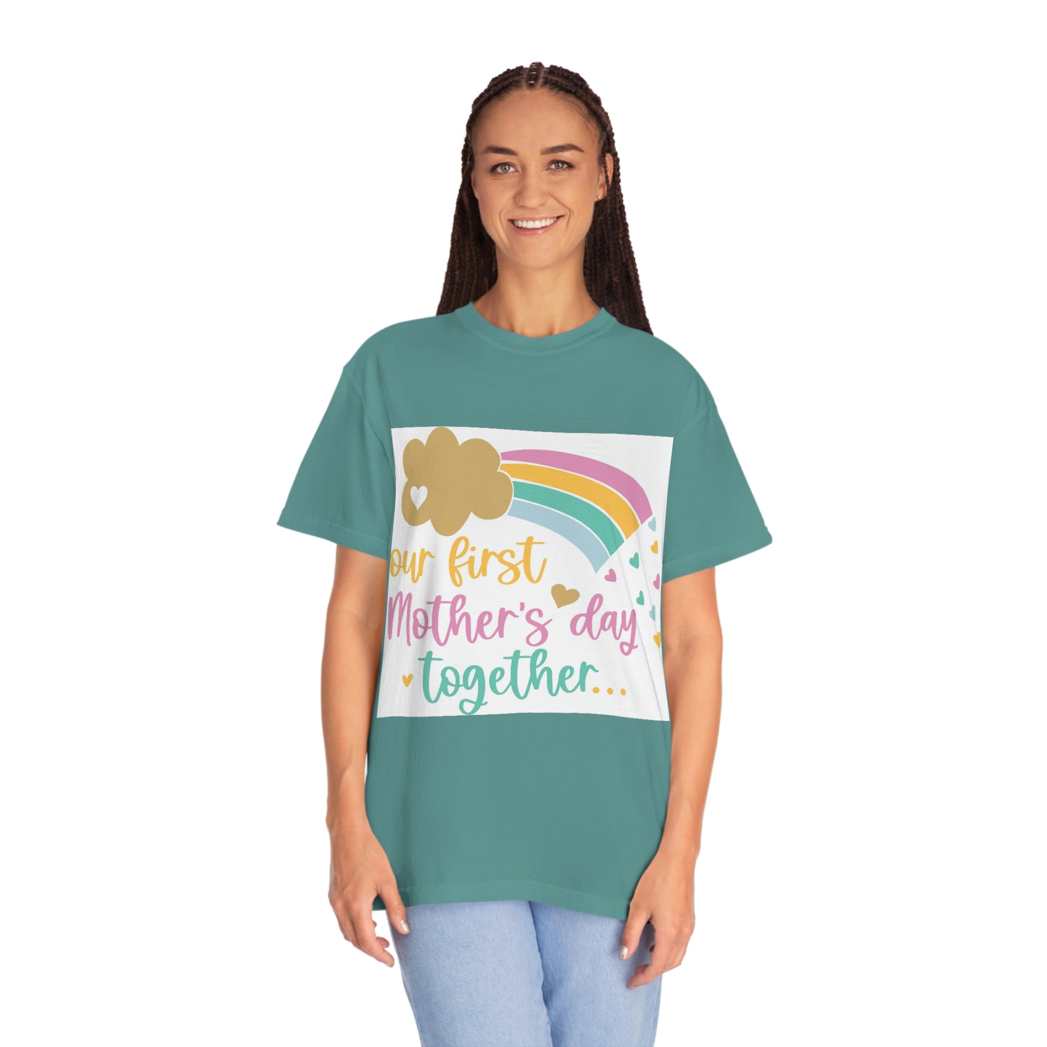 First Mothers Day Unisex Garment-Dyed T-shirt