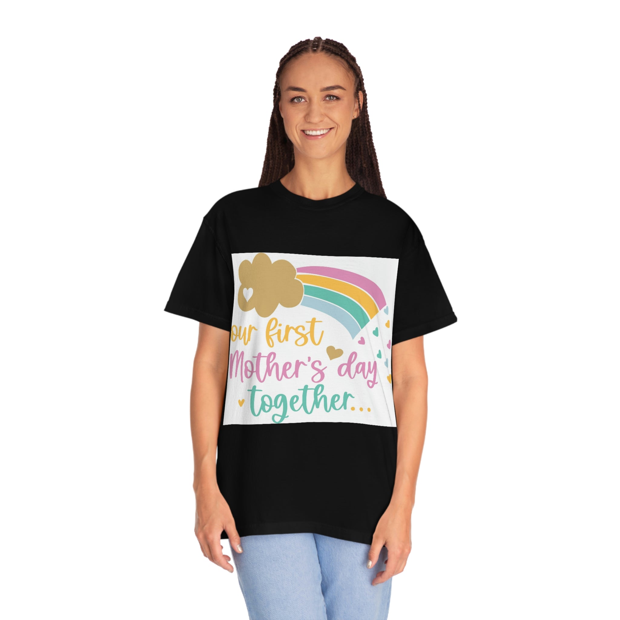 First Mothers Day Unisex Garment-Dyed T-shirt