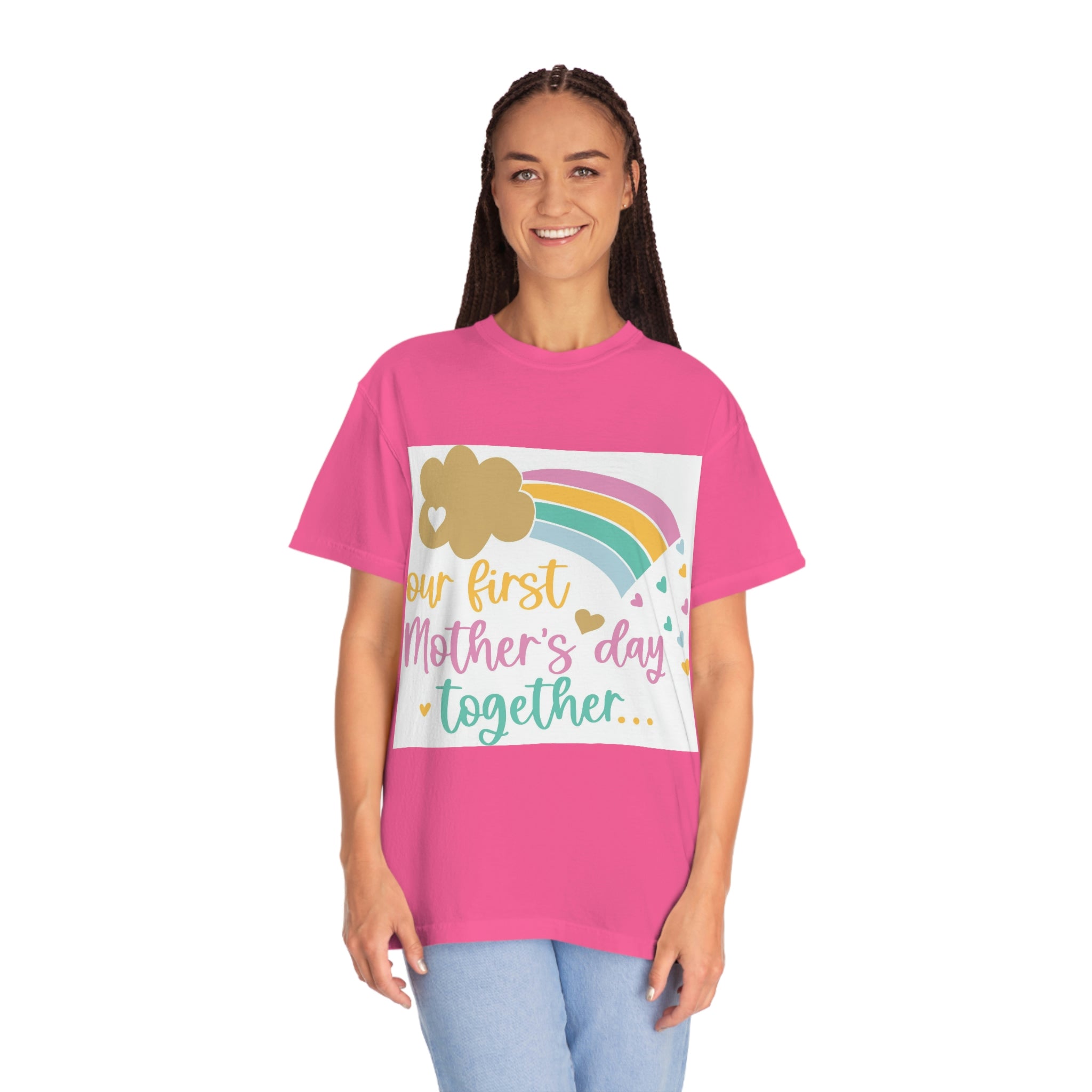 First Mothers Day Unisex Garment-Dyed T-shirt