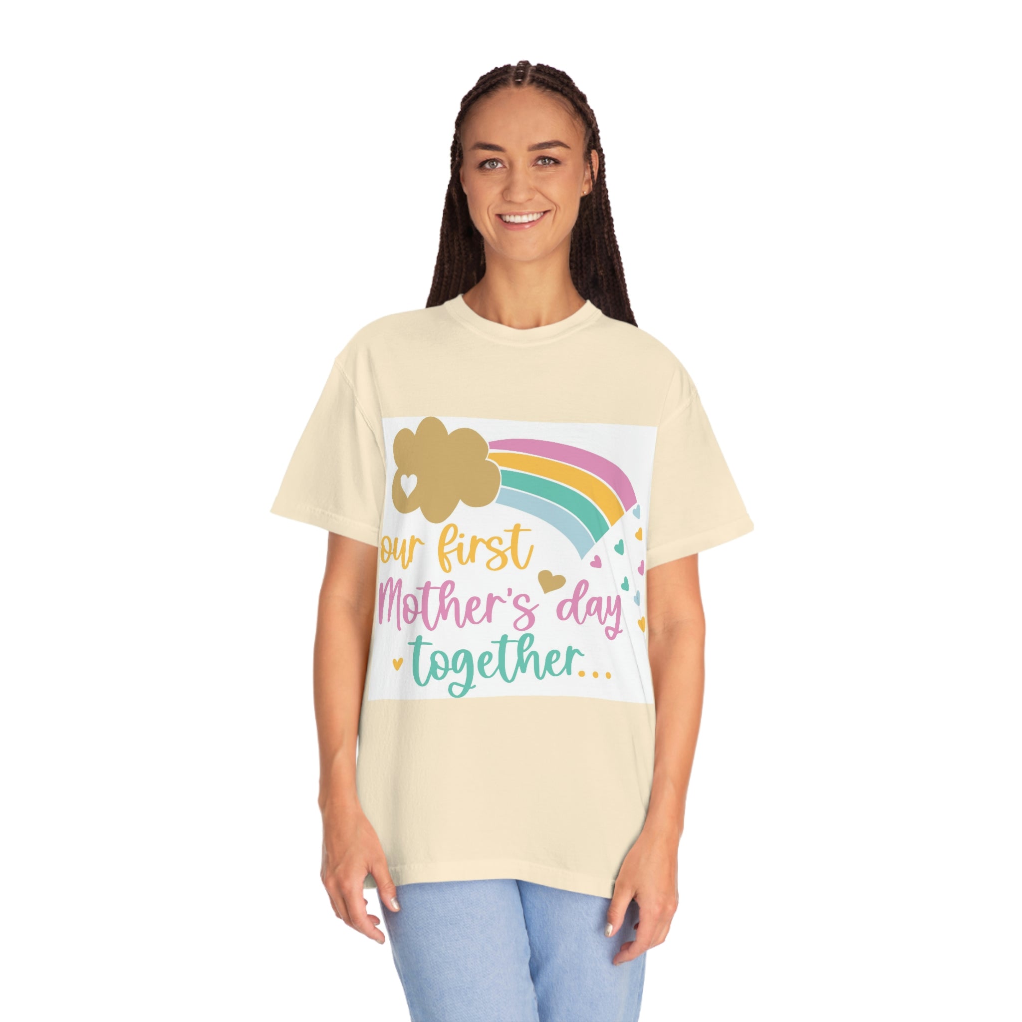 First Mothers Day Unisex Garment-Dyed T-shirt