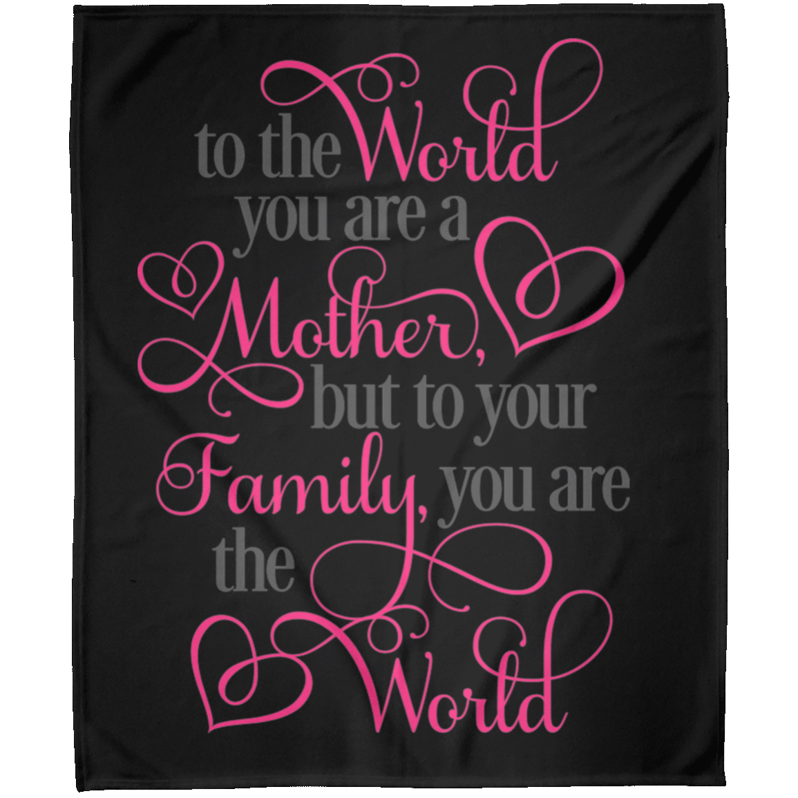 Mother You Are Our World FLM Arctic Fleece Blanket 50x60