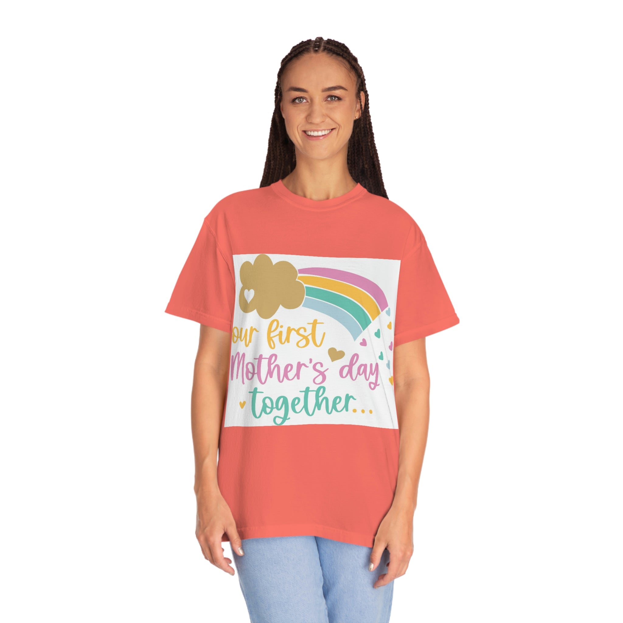 First Mothers Day Unisex Garment-Dyed T-shirt