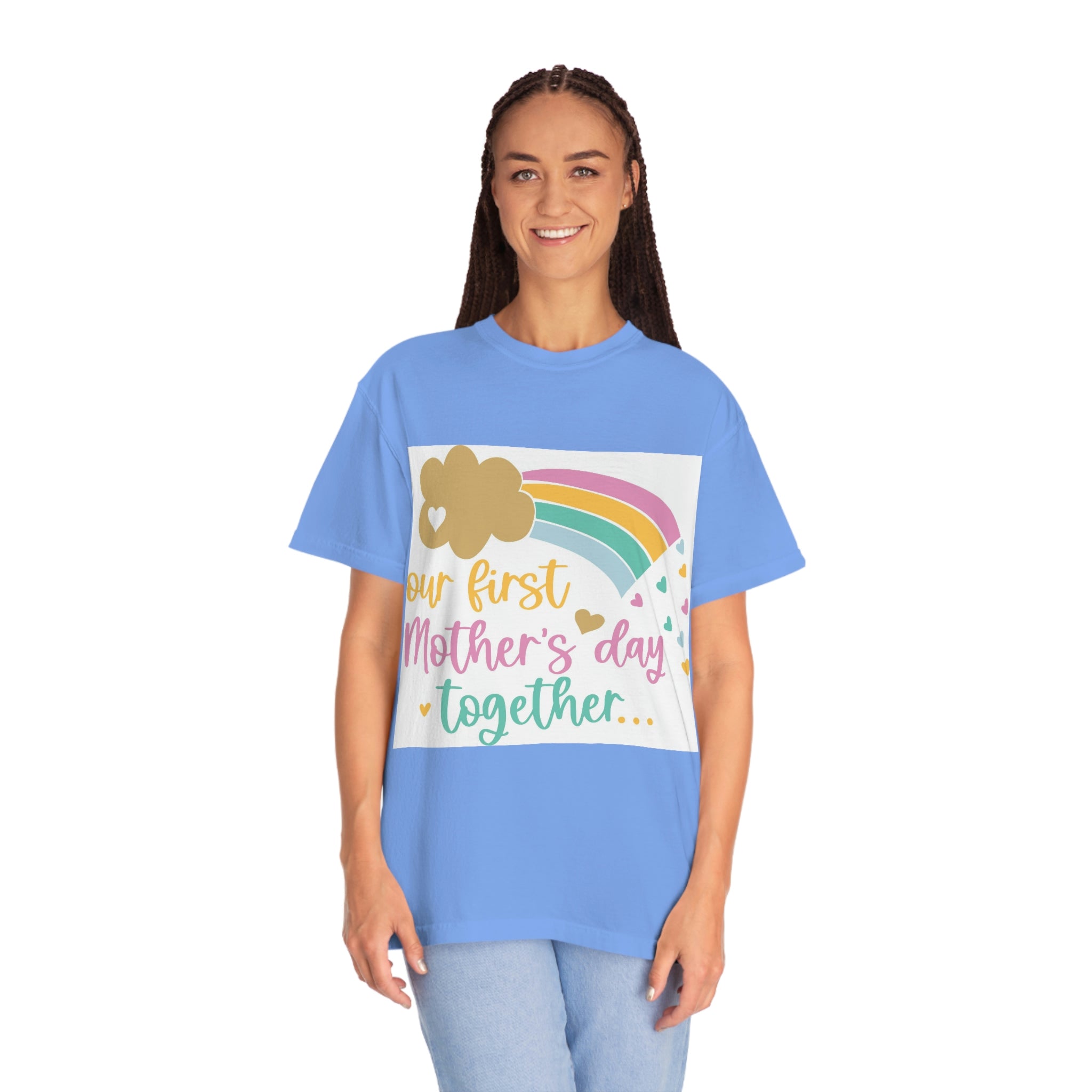 First Mothers Day Unisex Garment-Dyed T-shirt